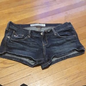 Hollister blue Jean shorts